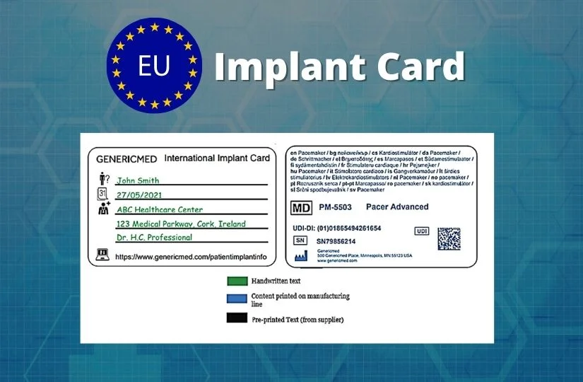 Implant Cards for Europe